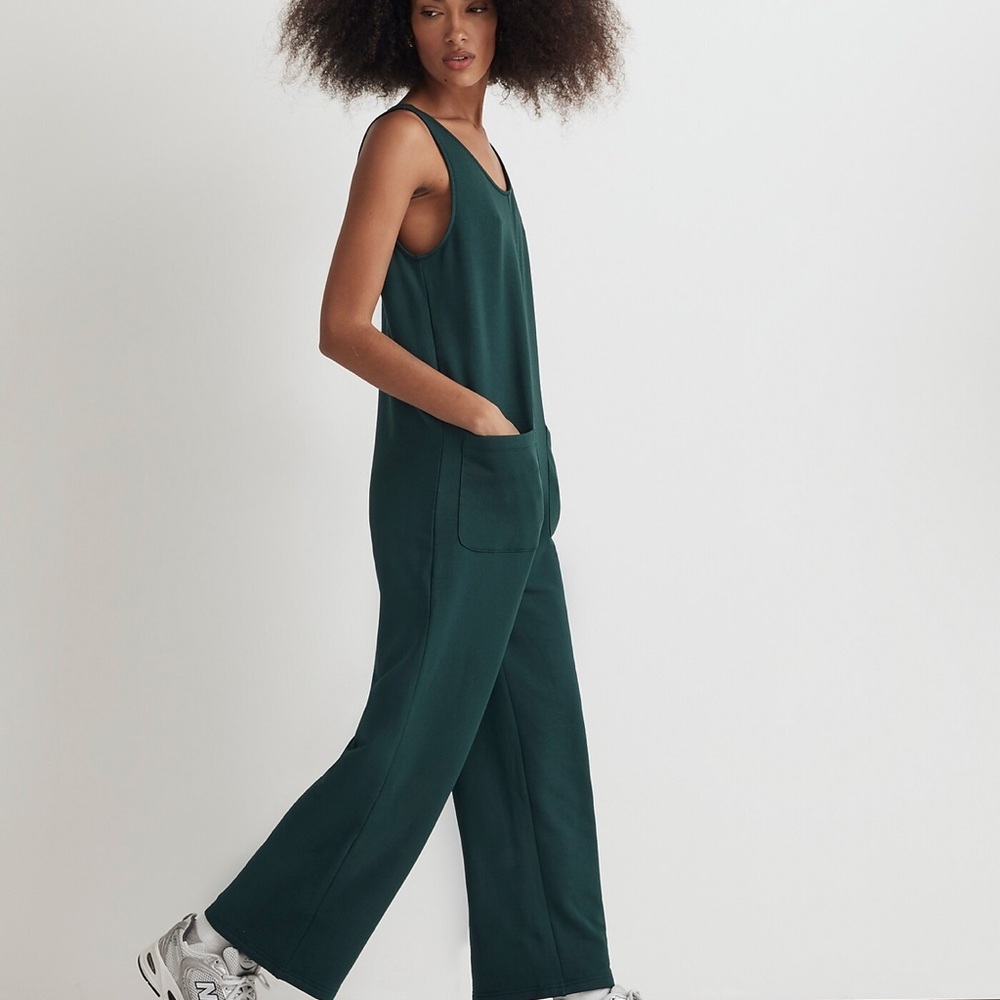 Madewell Green Jumpsuit
